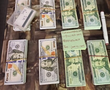 Buy Counterfeit $20 Banknotes
